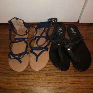 new! Bundle of sandals